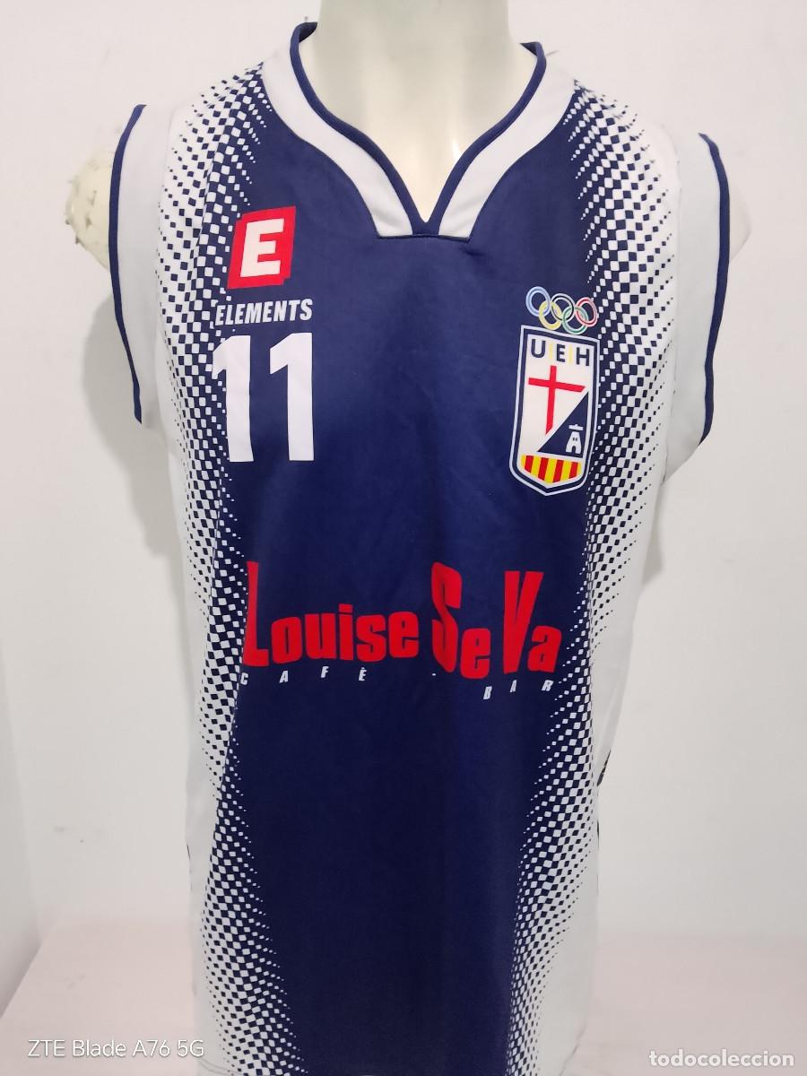 Coleccionismo deportivo: UE Horta Barcelona camiseta basquet basket shirt catalunya L 57cts