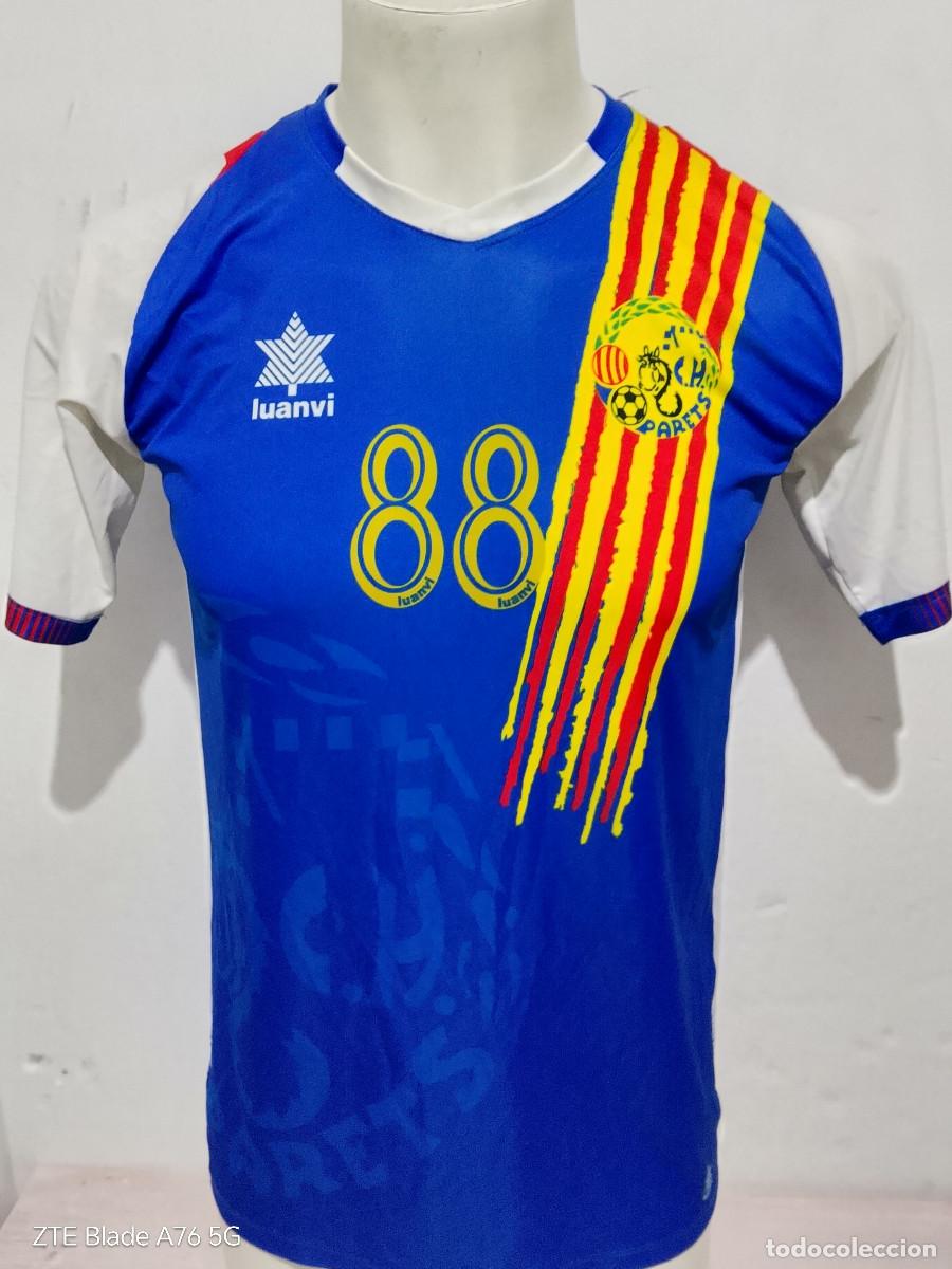 Coleccionismo deportivo: Parets Handbol catalunya camiseta del valles handbol shirt m 50cts
