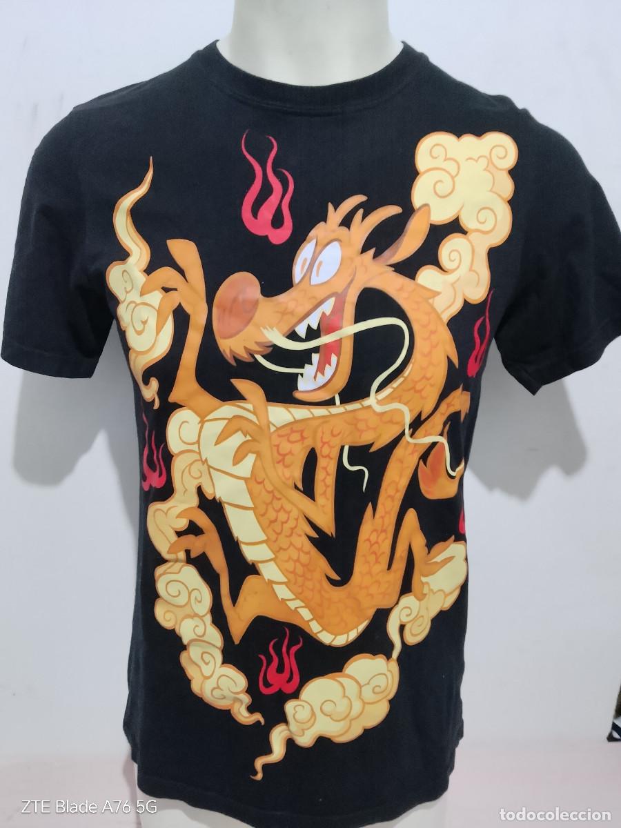 Coleccionismo deportivo: Mulan Disney pull and bear camiseta shirt m 47cts