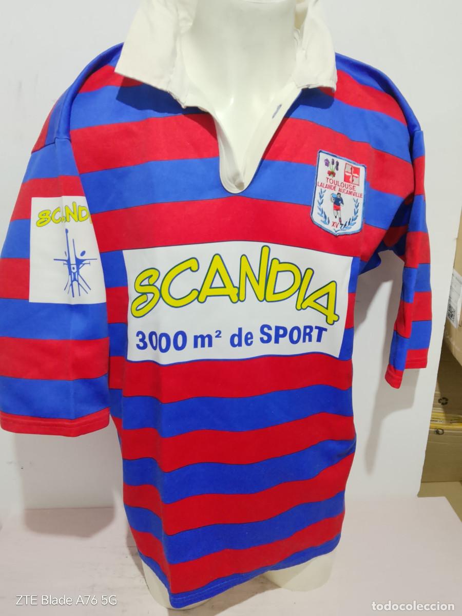 Coleccionismo deportivo: Toulouse Lalande Aucamville XV Rugby France jersey shirt camiseta xxl 65cts