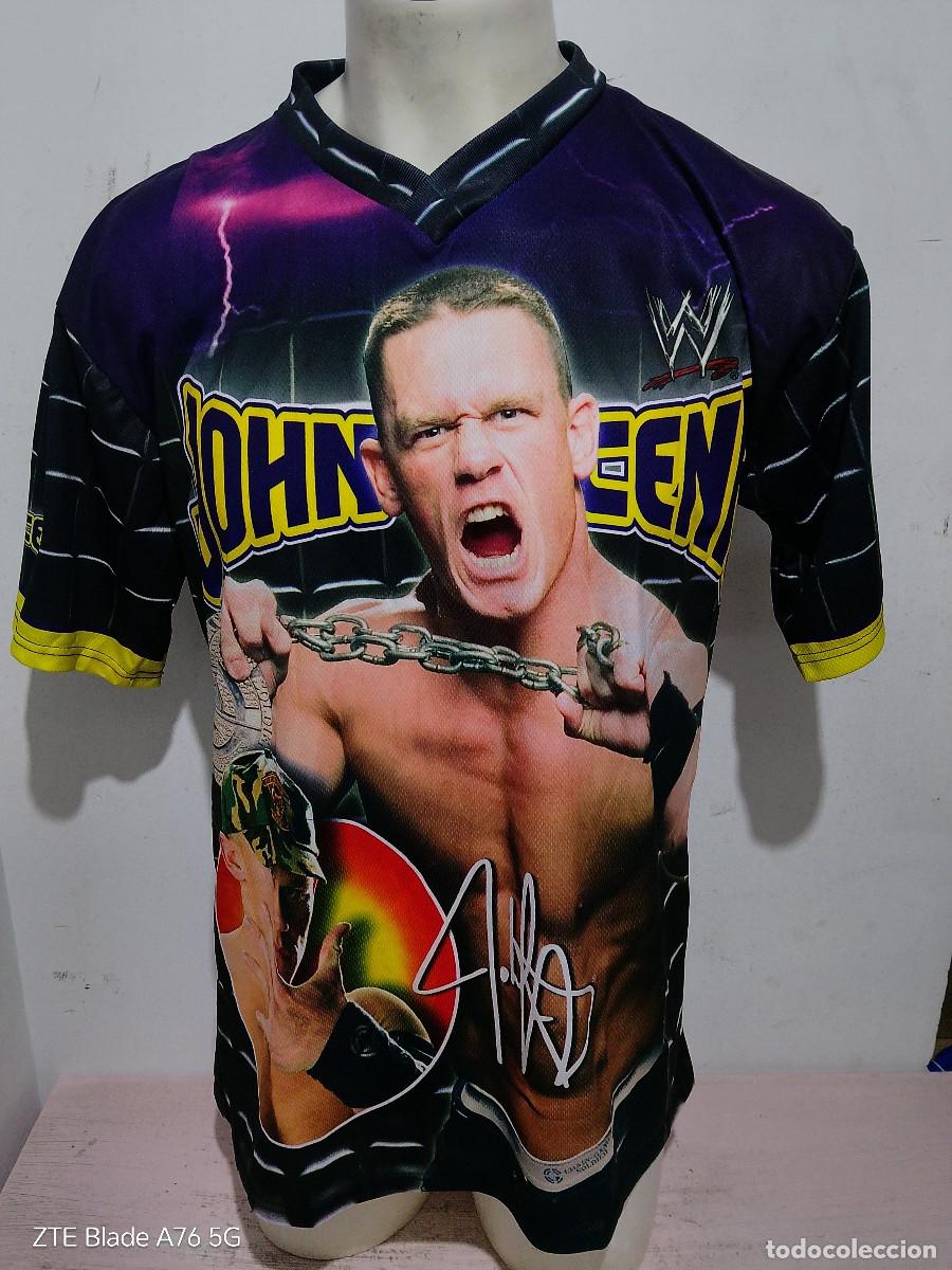 Coleccionismo deportivo: John Cena Wrestling camiseta shirt wwf lucha libre M-L 60cts
