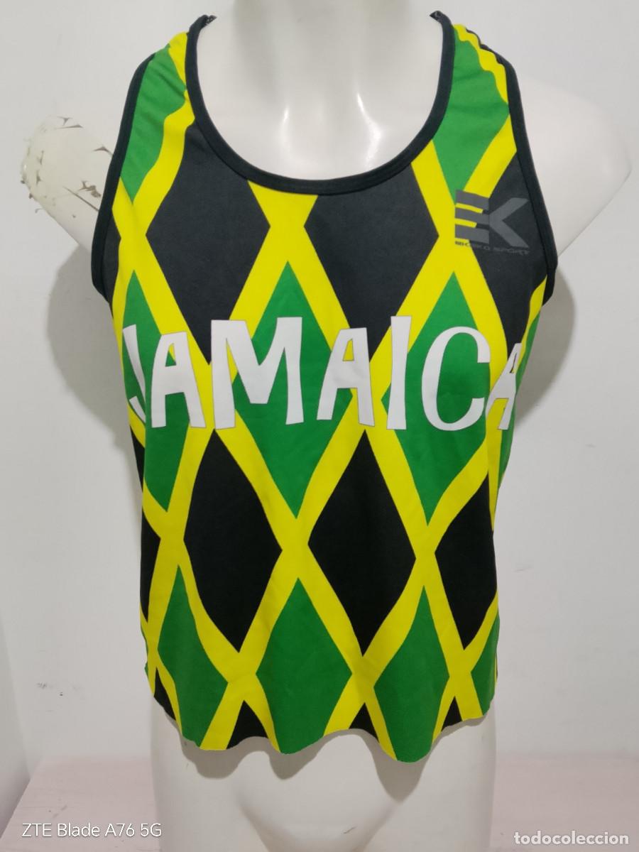 Coleccionismo deportivo: Jamaica rasta camiseta shirt reggae sexy chica mujer 52x64cts (cortada bajo)