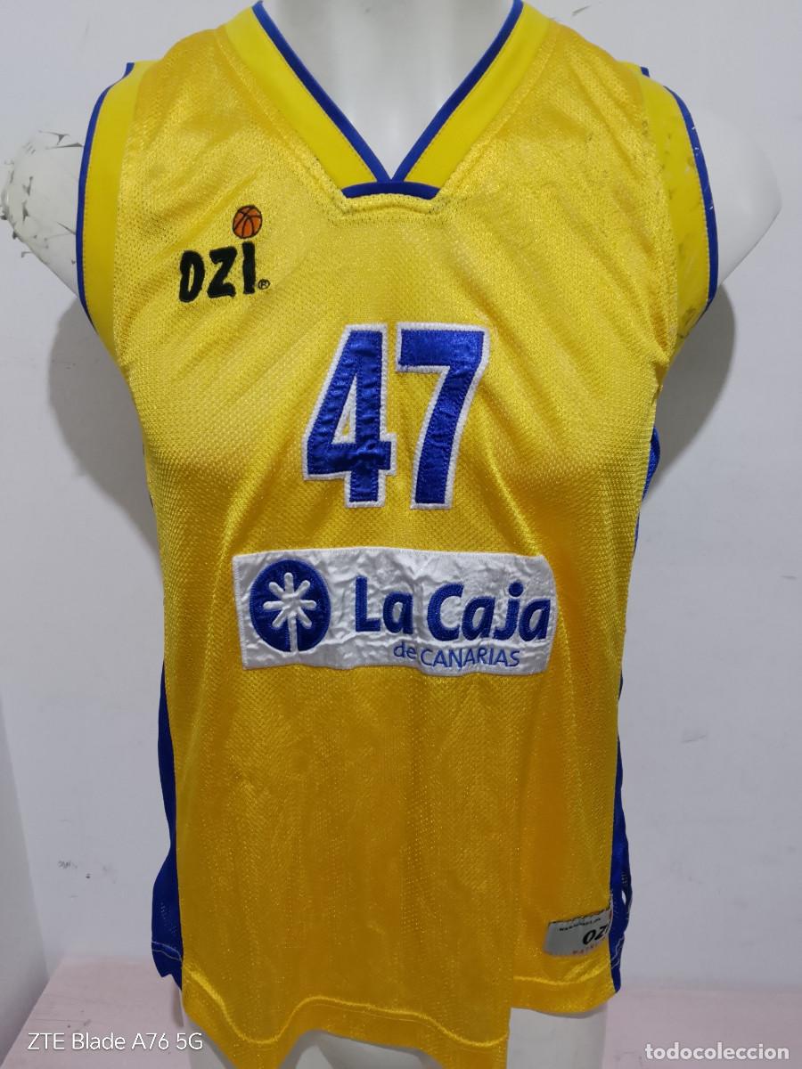 Coleccionismo deportivo: Canarias las palmas team basketball basquet camiseta shirt 50x73cts