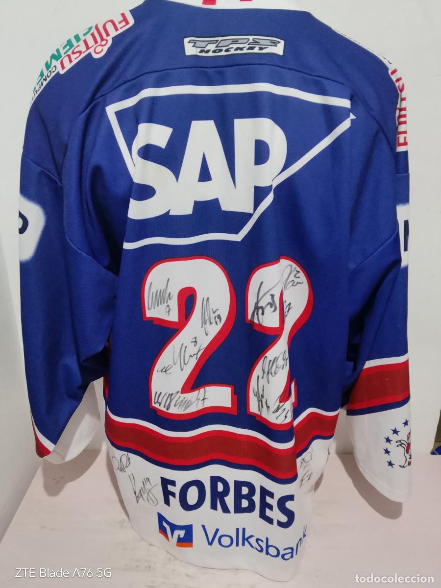 Coleccionismo deportivo: Ice Hockey Die Adler Manheim Germany Signed deutschland camiseta jersey Hielo xl 70cts