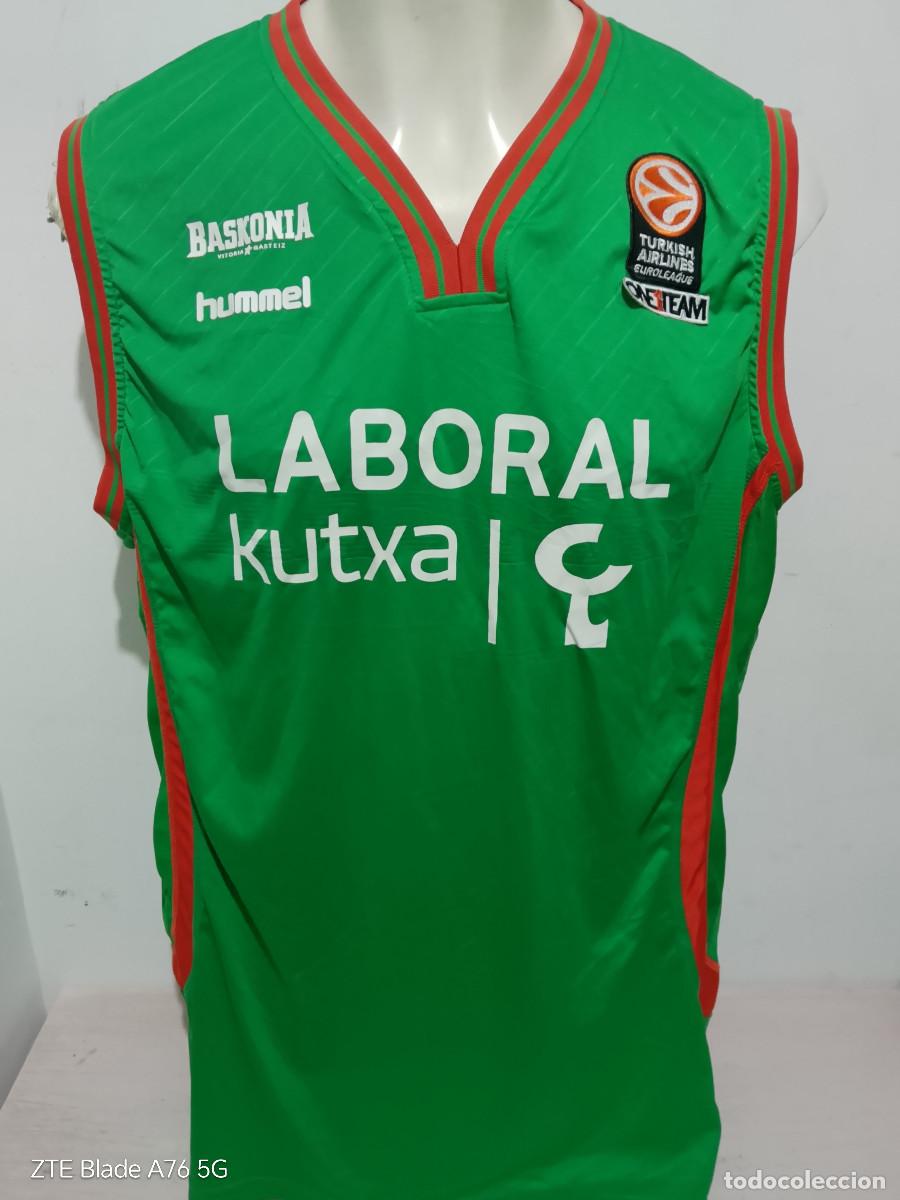 Coleccionismo deportivo: Laboral Kutxa baskonia ACB euskadi camiseta basket basquet shirt camiseta 66x94cts xxl