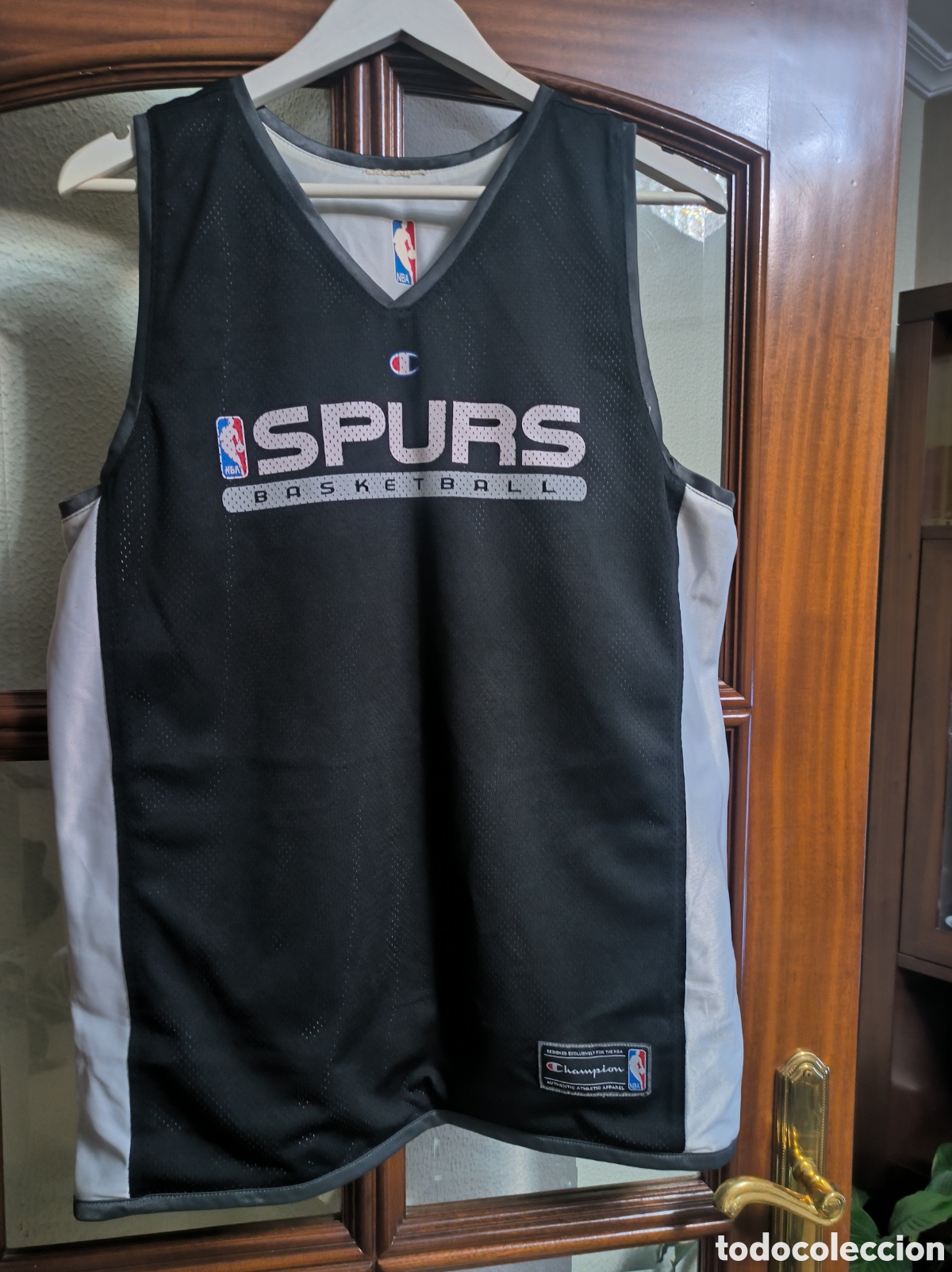 Coleccionismo deportivo: Camiseta reversible NBA (Champion)