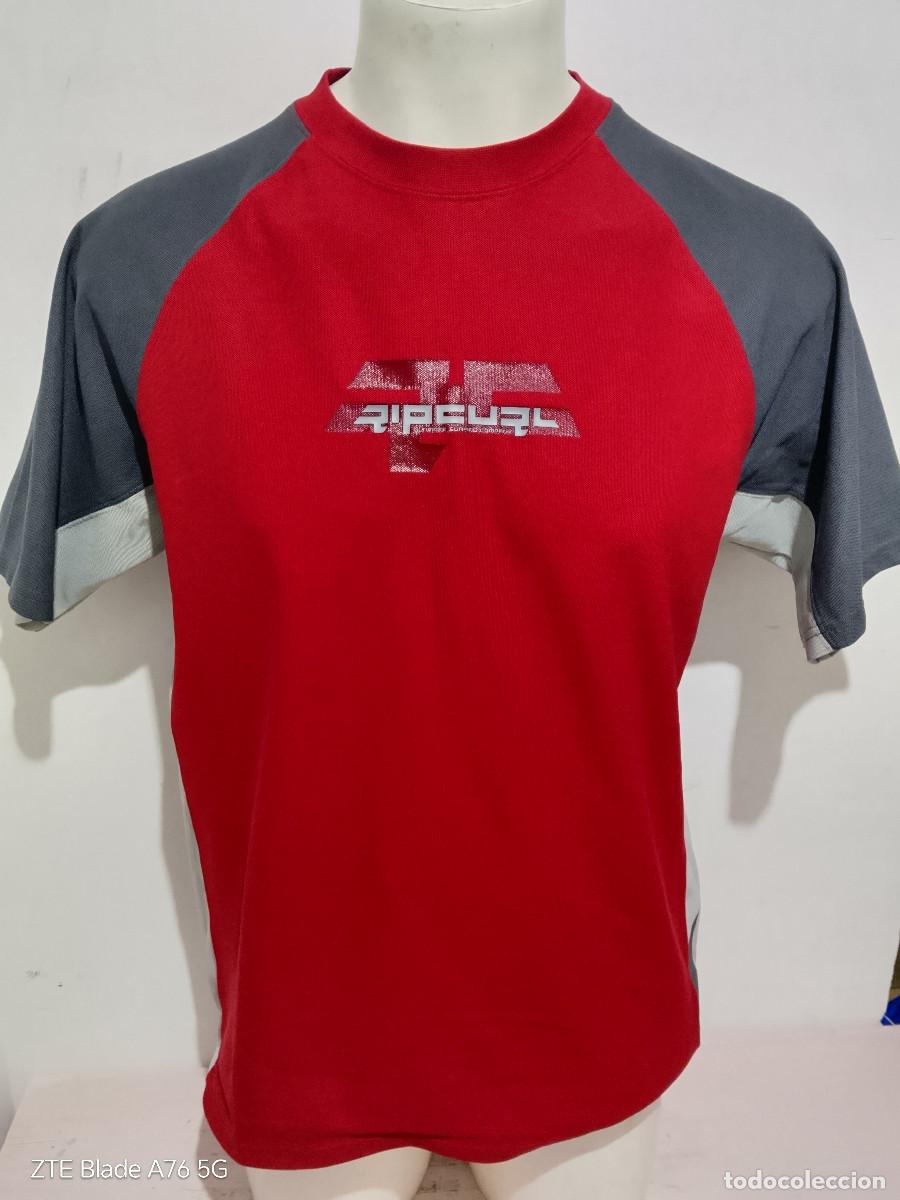 Coleccionismo deportivo: Rip Curl watersports shirt swimming camiseta fish L 54cts