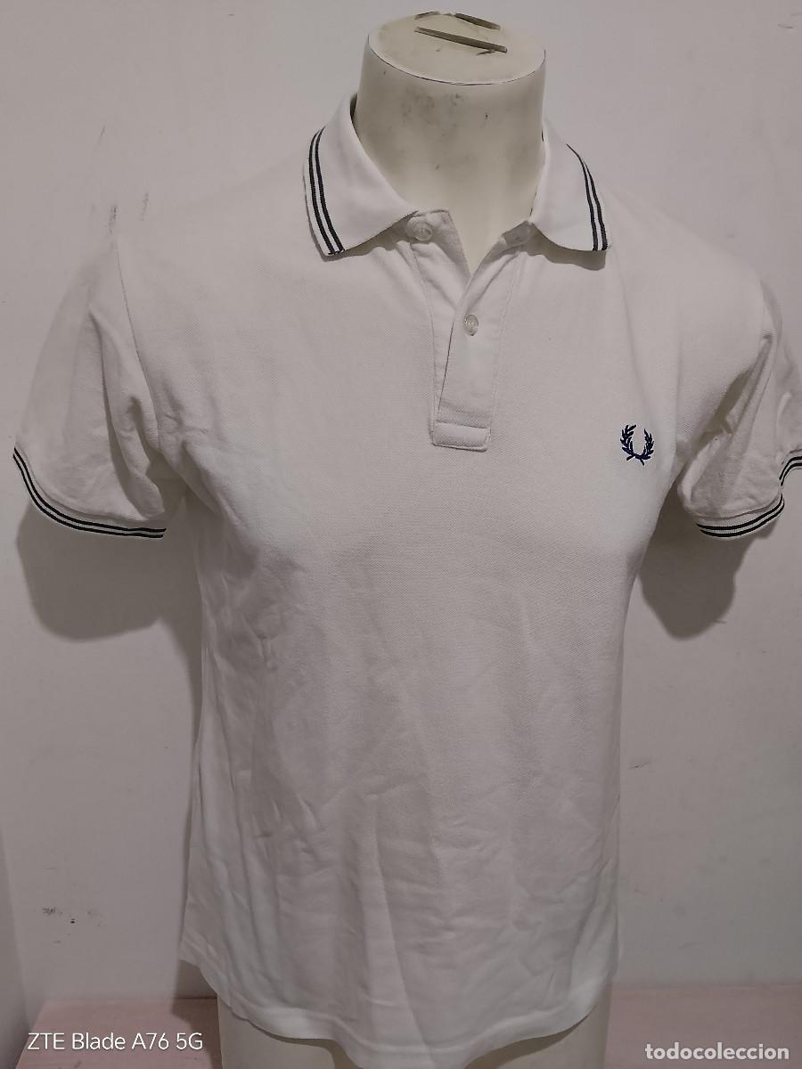 Coleccionismo deportivo: Fred Perry polo mod scotter skinhead nautico L 54cts