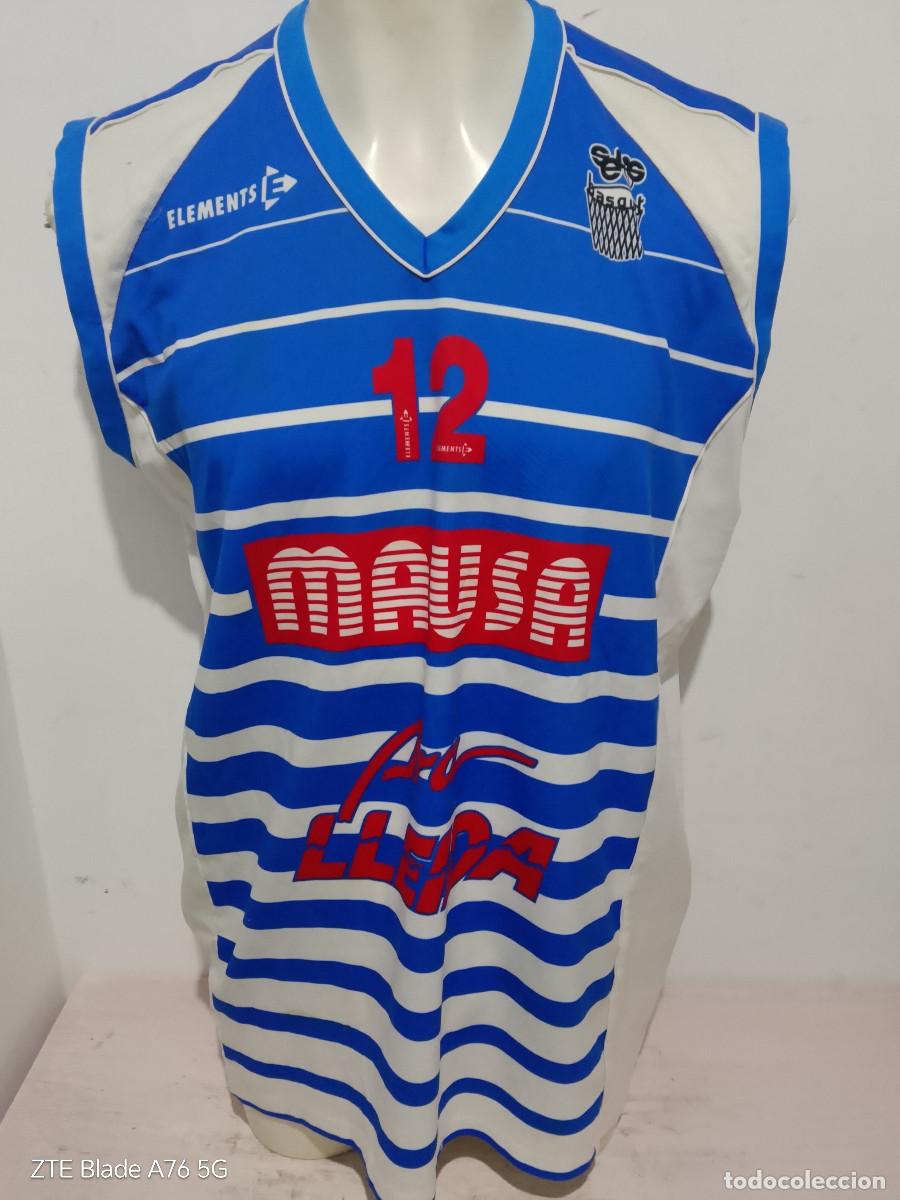 Coleccionismo deportivo: Cadi La Seu Lleida Basket match worn camiseta shirt xxl 62cts