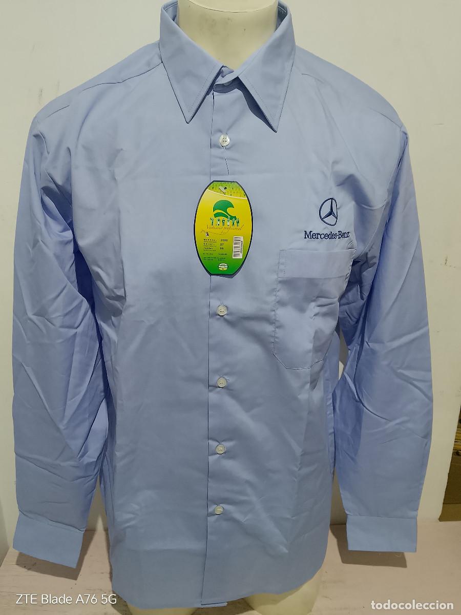 Coleccionismo deportivo: Mercedes Benz monza camisa motor racing team L 60cts coches