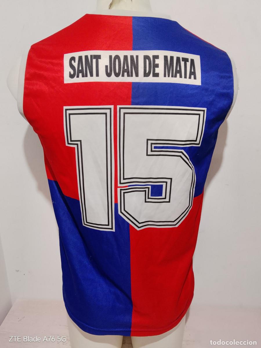 Coleccionismo deportivo: CB Sant joan de Mata Barcelona basket basquet shirt catalunya camiseta M 54cts
