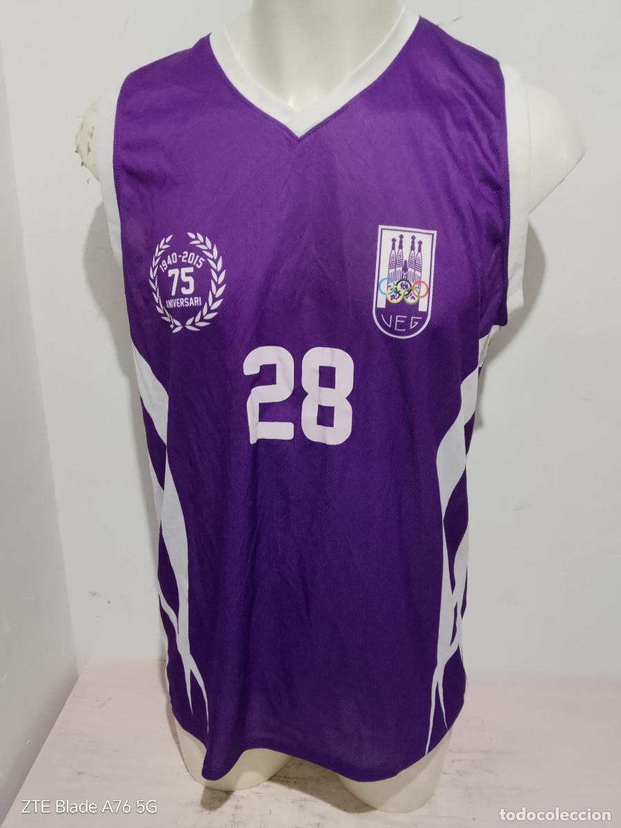 Coleccionismo deportivo: UE gaudi Barcelona camiseta basketball basquet shirt basquet M 58cts