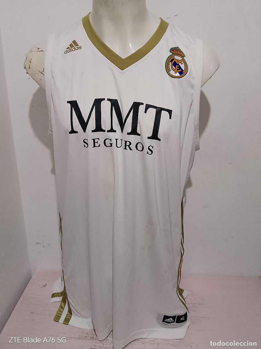 Coleccionismo deportivo: Real Madrid 2009 basketball camiseta shirt basquet 60x84cts xl