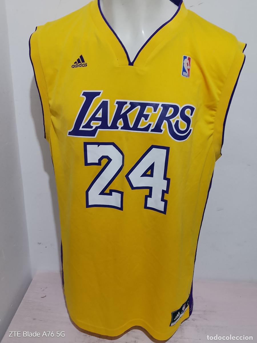 Coleccionismo deportivo: Kobe Bryant NBA Lakers basketball shirt camiseta basquet L 64x85cts