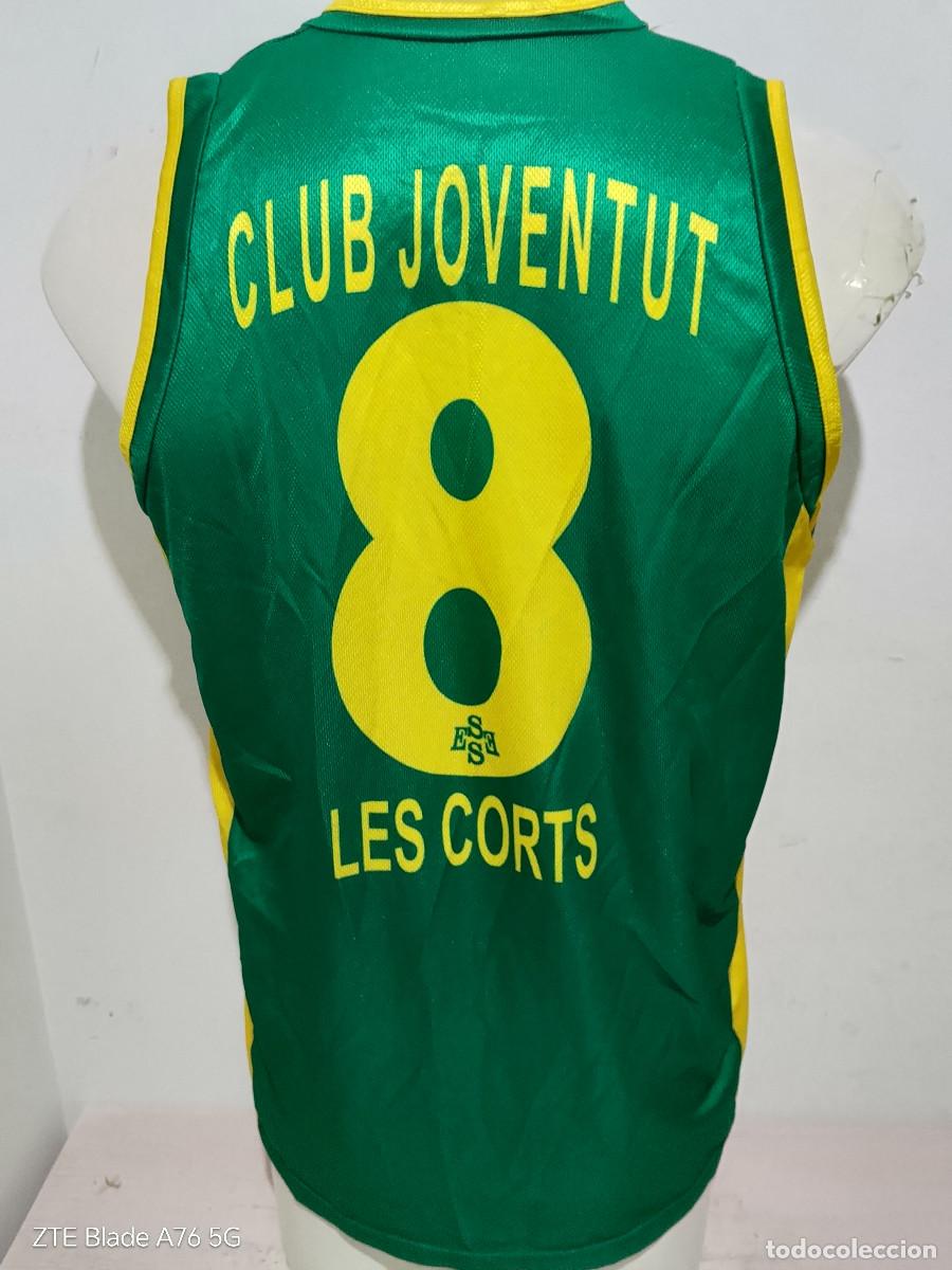 Coleccionismo deportivo: Club Joventut Les Corts basquet camiseta shirt barcelona catalunya L 57cts