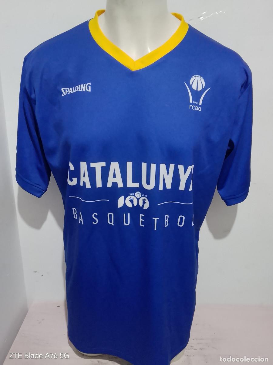 Coleccionismo deportivo: Catalunya basquetbol basket camiseta seleccion basquet shirt L 62cts