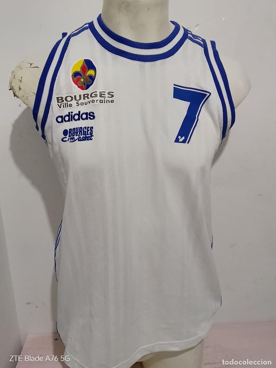 Coleccionismo deportivo: Ville Souveraine Tango Bourges Basket France maillot shirt camiseta basquet s 54x75cts