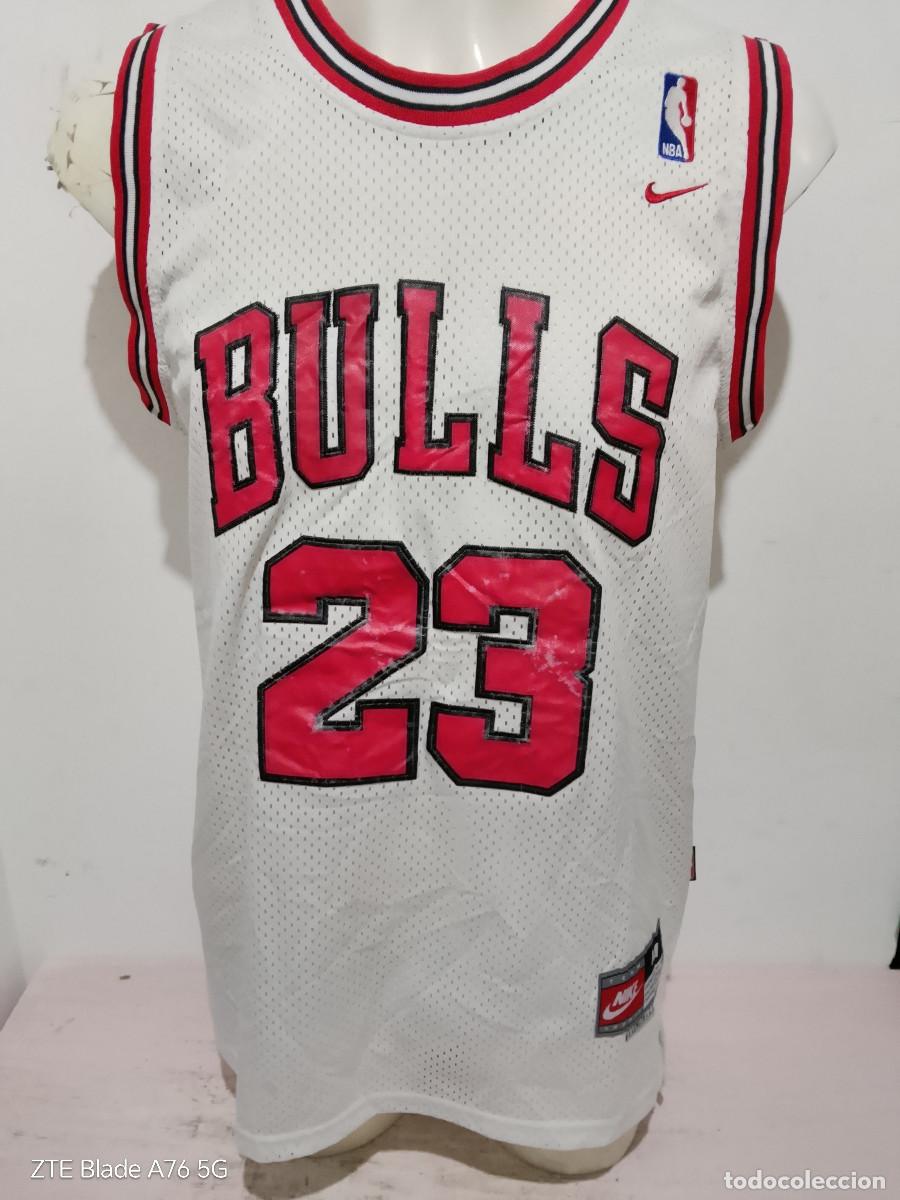 Coleccionismo deportivo: Chicago Bulls NBA Jordan camiseta basketball basket basquet shirt M 54x87cts