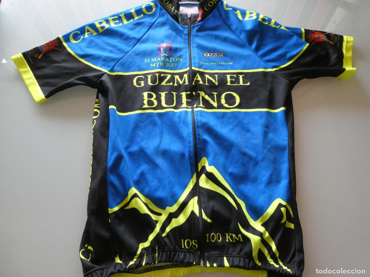 Coleccionismo deportivo: CAMISETA MAILLOT CICLISTA MILITAR. CARRERA CICLISMO MTB MARATON GUZM&Aacute;N EL BUENO 2017. 140GR