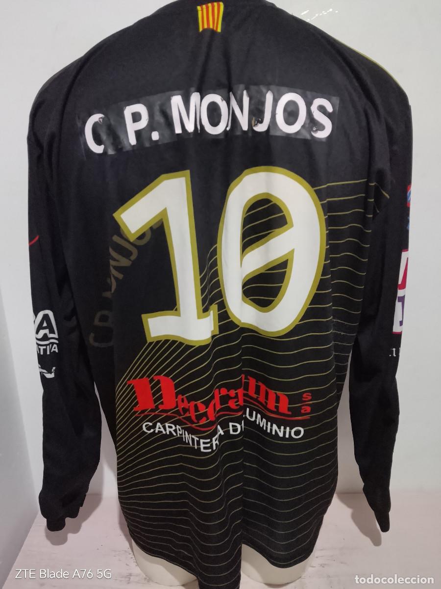 Coleccionismo deportivo: CP monjos Ok Liga hoquei patines camiseta hockey match worn xl catalunya xl