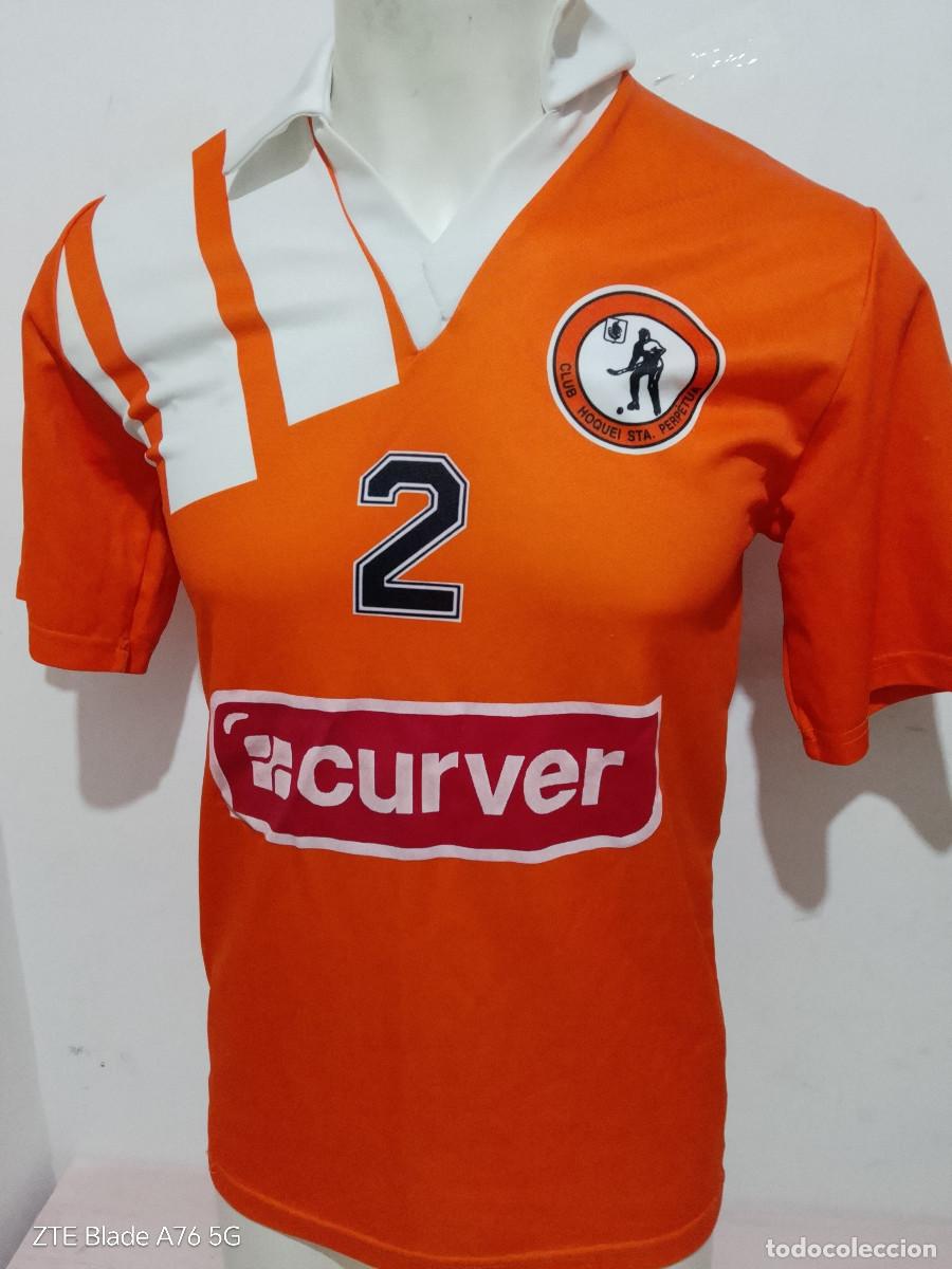 Coleccionismo deportivo: Club Hoquei Sta Perpetua hockey catalunya patines camiseta s 47cts
