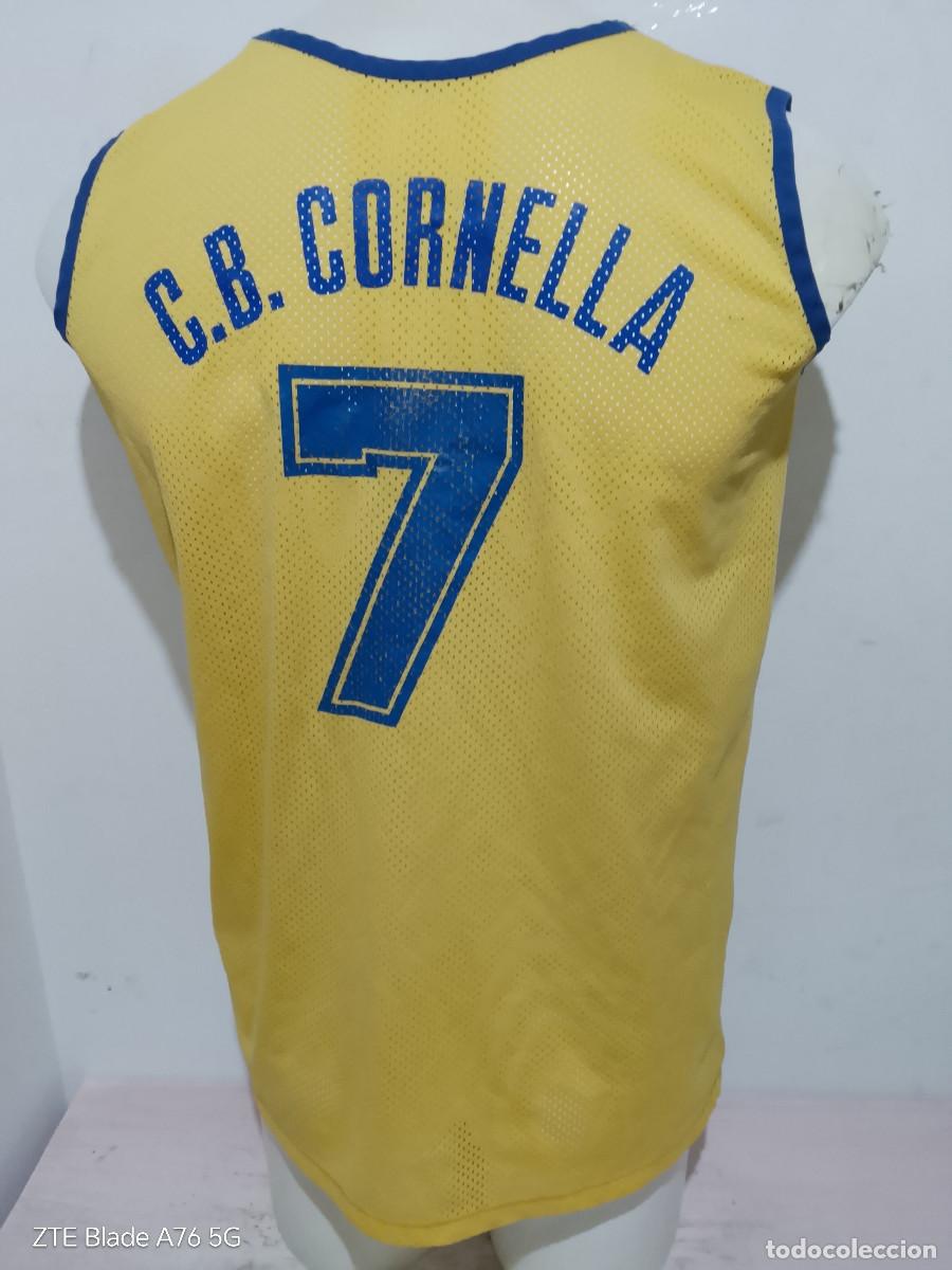 Coleccionismo deportivo: CB Cornella 1990 camiseta basket basquet shirt catalunya barcelona vintage 54x75cts
