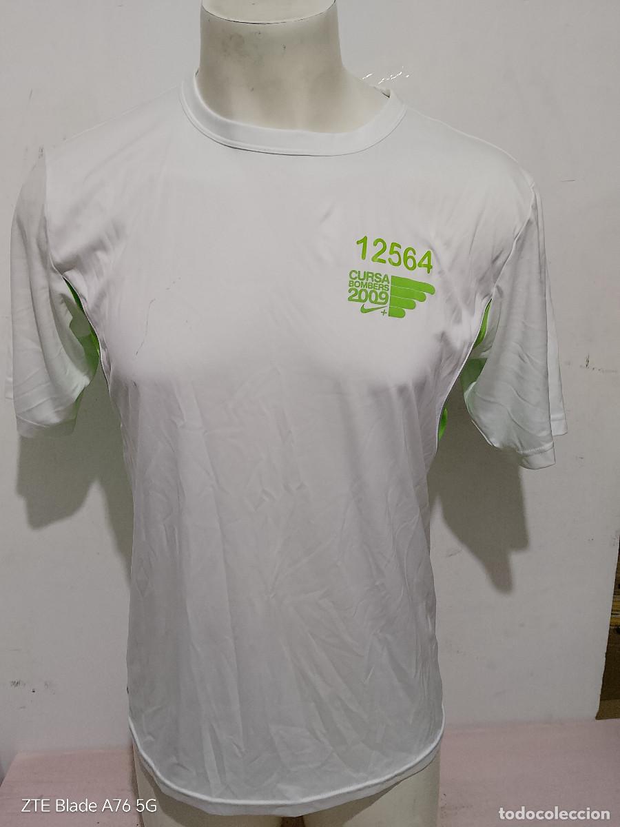 Coleccionismo deportivo: Cursa Bombers Barcelona camiseta running run atletismo tecnica M 55cts shirt
