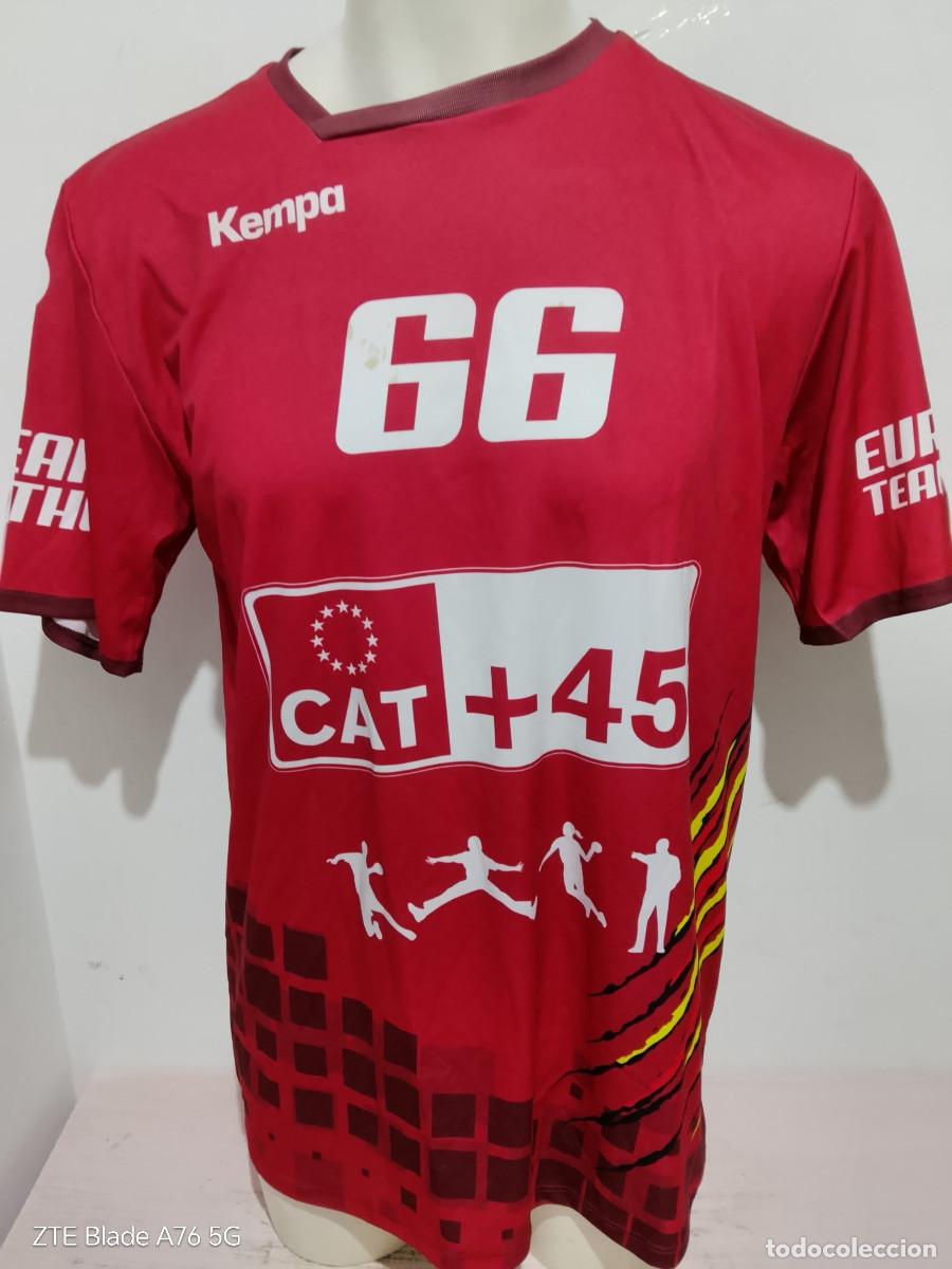 Coleccionismo deportivo: Catalunya Handball match worn camiseta balonmano handbol shirt xl 63cts