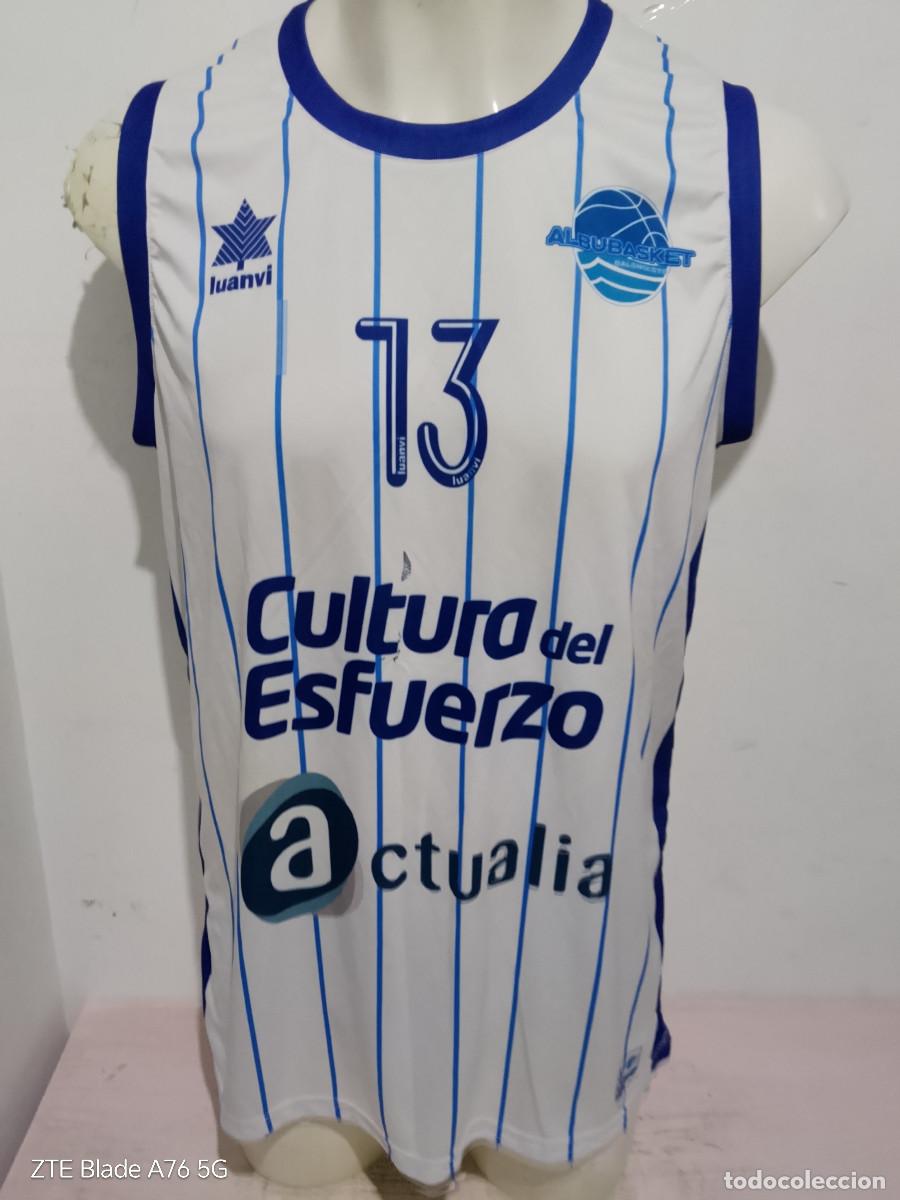 Coleccionismo deportivo: Albubasquet Alicante basket basquet camiseta shirt xl 56x80cts