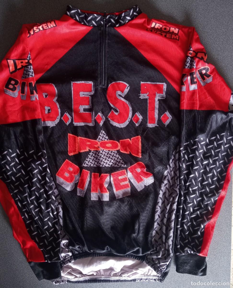 Coleccionismo deportivo: Maillot Mountain Bike Best Iron Biker