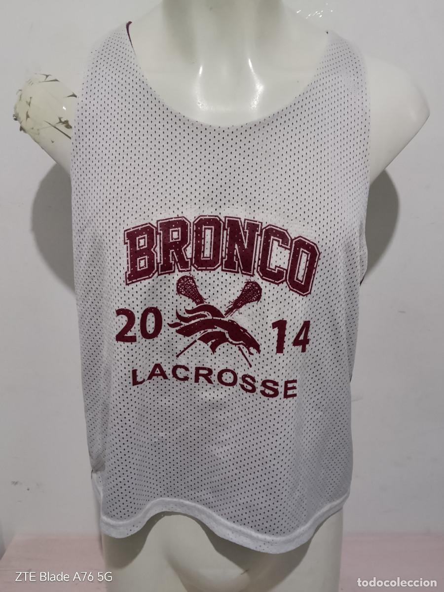 Coleccionismo deportivo: Bronco Lacrosse shirt camiseta usa team 55x60cts