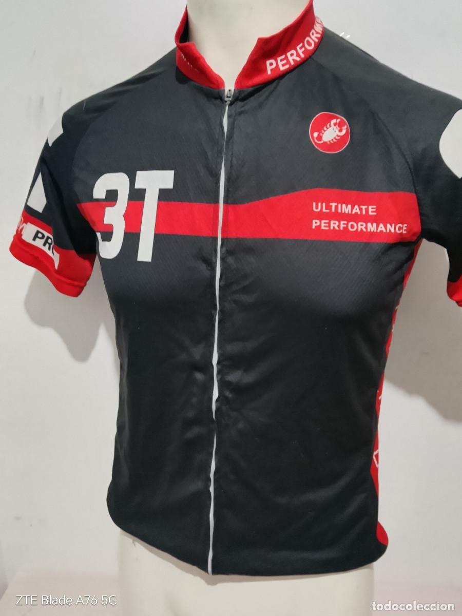 Coleccionismo deportivo: Castelli 3T Ultimate Performance Short Sleeve Jersey cycling maillot ciclismo ciclista 52cts m