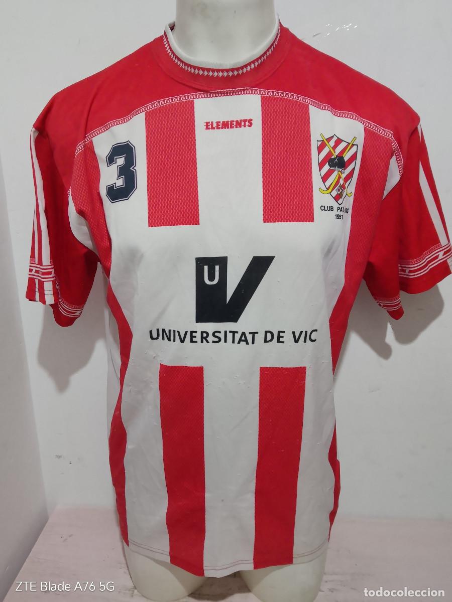 Coleccionismo deportivo: Josep Maria Ordeig Club pati Vic FC Barcelona player hockey patines camiseta shirt hoquei shirt xl