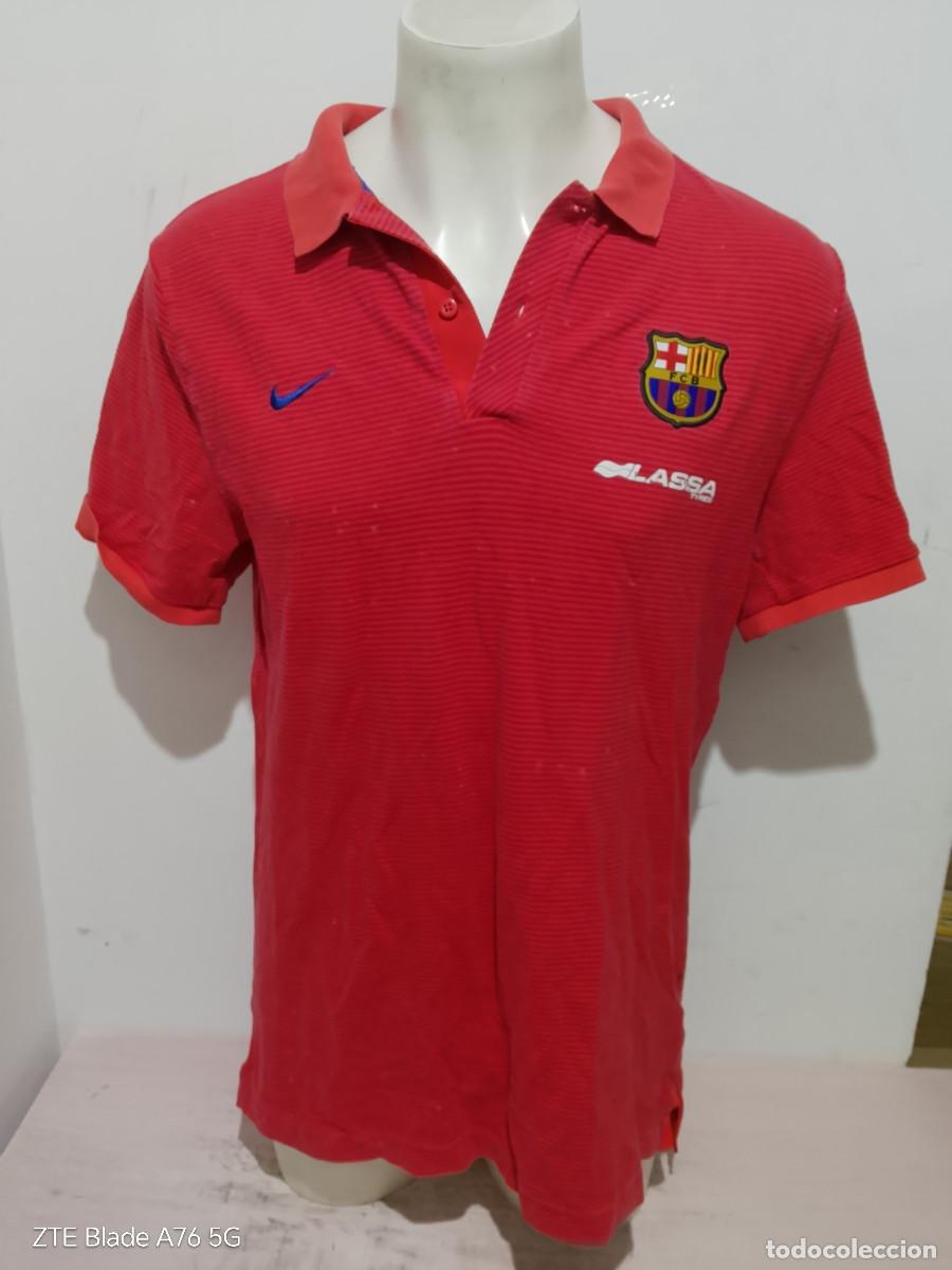 Coleccionismo deportivo: FC Barcelona Lassa polo basketball basket basquet shirt camiseta xl 58cts