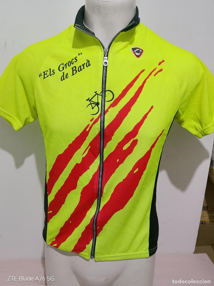 Coleccionismo deportivo: Roda de Bara maillot senyera catalunya ciclismo ciclista ciclisme L 53cts