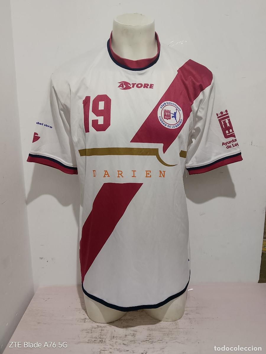 Coleccionismo deportivo: Club Balonmano Ciudad de Logro&ntilde;o handball handbol camiseta shirt xl 62cts