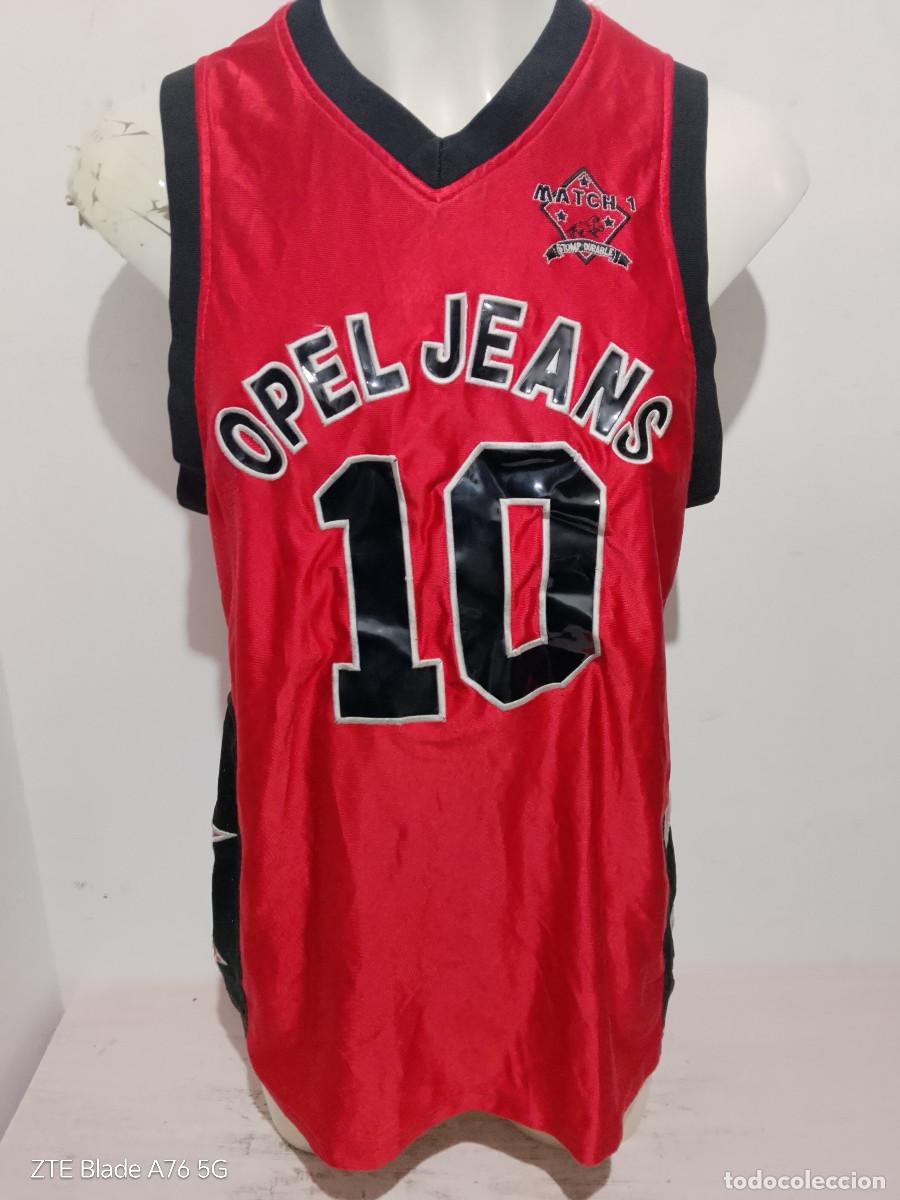 Coleccionismo deportivo: Opel Jeans Street Basket camiseta basketball shirt L 57cts