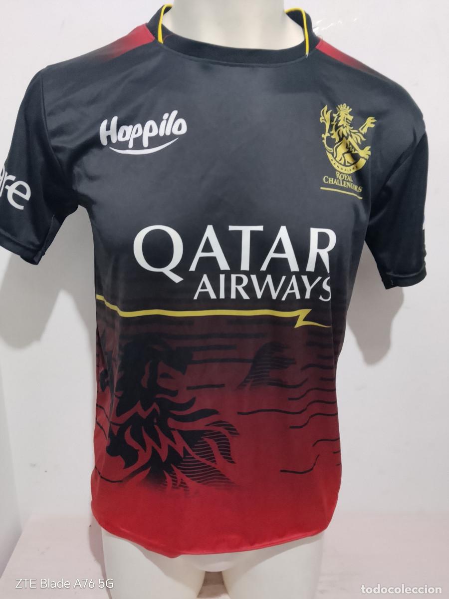 Coleccionismo deportivo: Royal Challengers Bengaluru India cricket shirt camiseta (bajo descosido) M 54cts