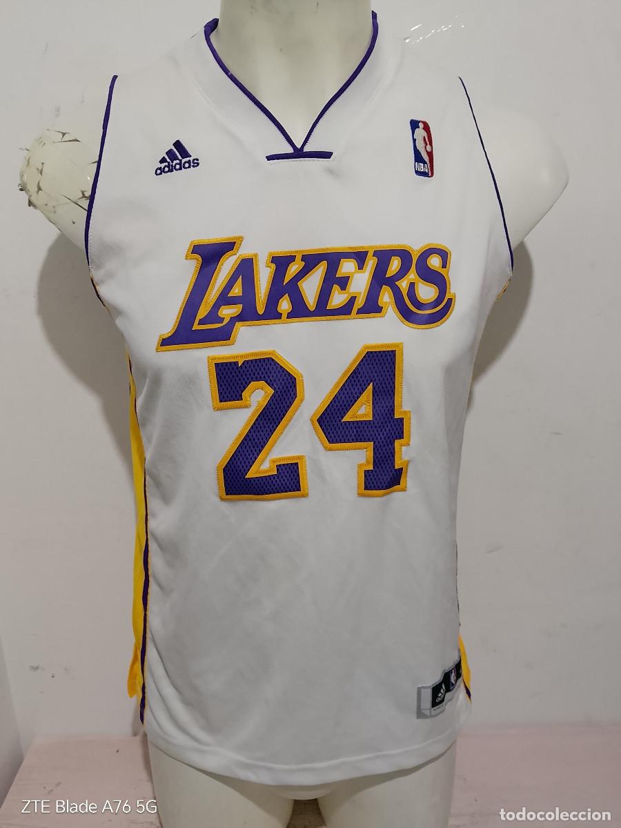 Coleccionismo deportivo: Kobe Bryant NBA Lakers basketball shirt camiseta basquet L 52cts