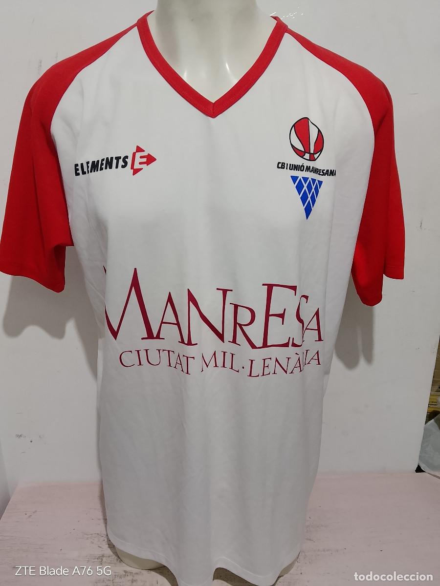 Coleccionismo deportivo: basquet Manresa basketball catalunya basquet camiseta shirt basket xxl 65cts