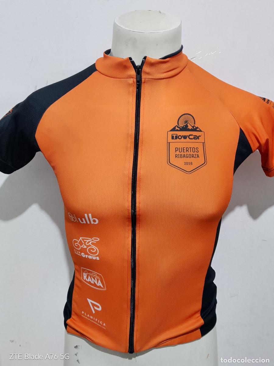 Coleccionismo deportivo: Puertos de la Ribagorza ULB maillot ciclismo ciclista cycling huesca zaragoza pirineo xs 45cts
