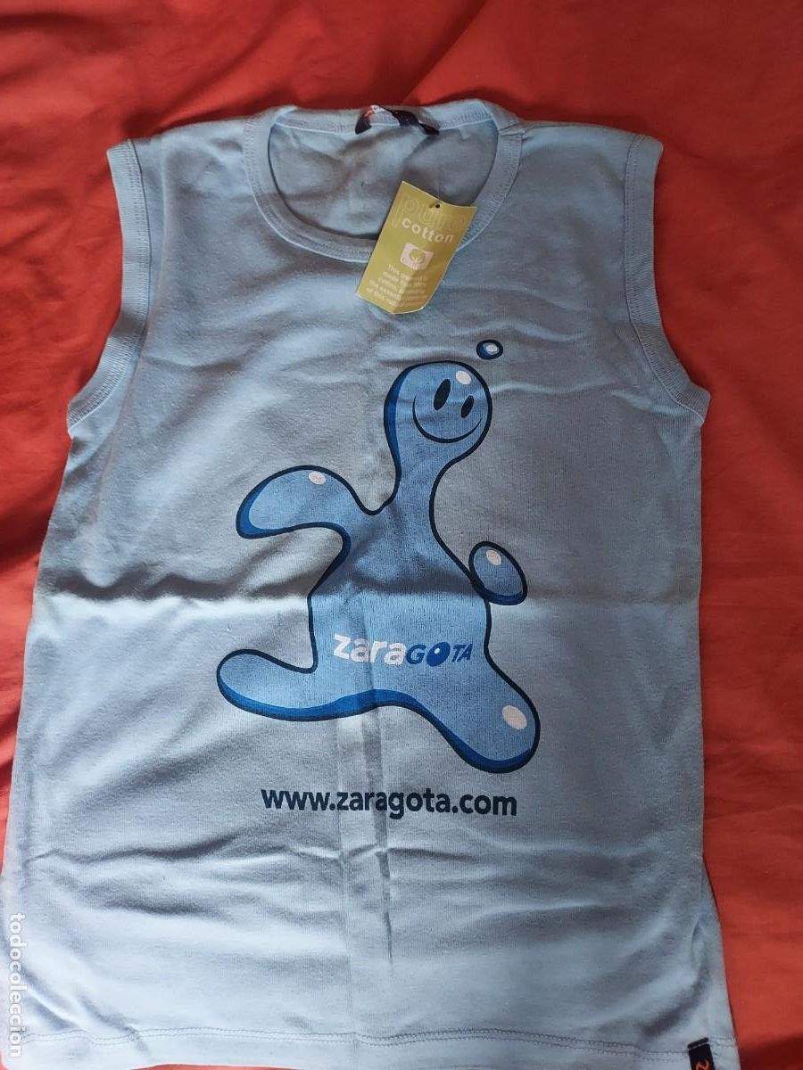 Sports collectibles: COLECCION EXPO ZARAGOZA 2008 - CAMISETA SIN MANGAS