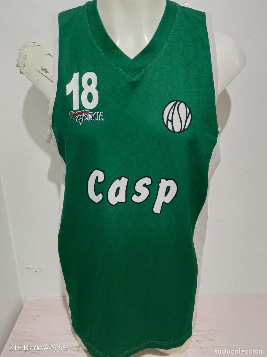 Collezionismo sportivo: CB Casp Barcelona caspe basquet camiseta basket catalan xl 55cts