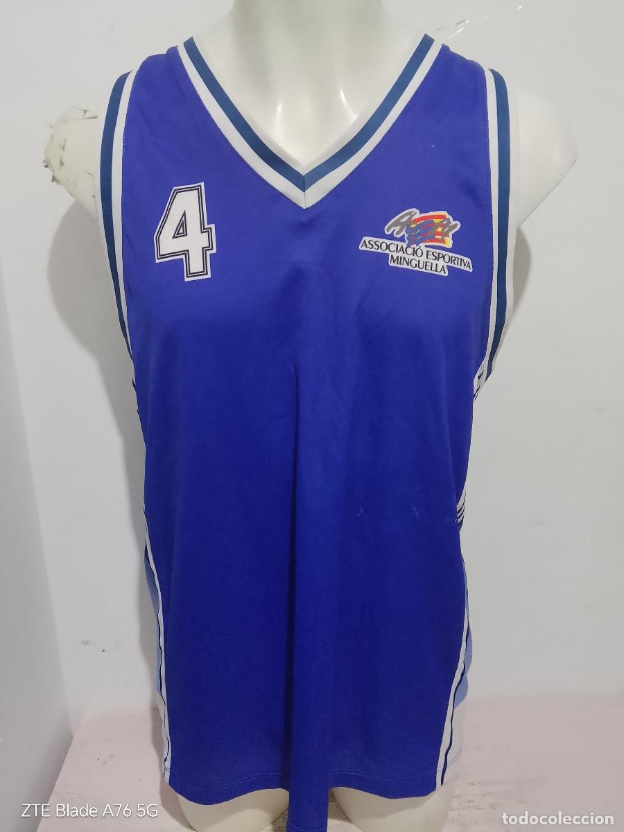 Colecionismo desportivo: AE Minguella Badalona catalunya basket basquet shirt L 60cts