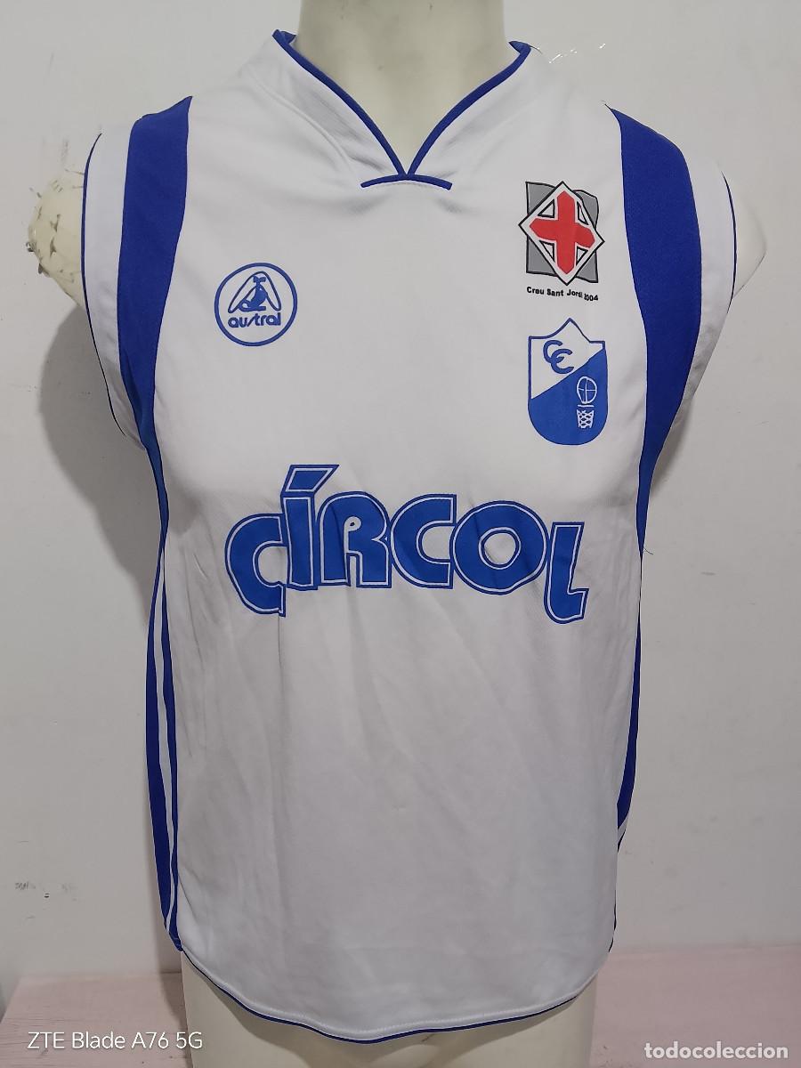 Colecionismo desportivo: C&iacute;rculo Cat&oacute;lico de Badalona Circol Catolic basquet camiseta basketball shirt basket s 54cts