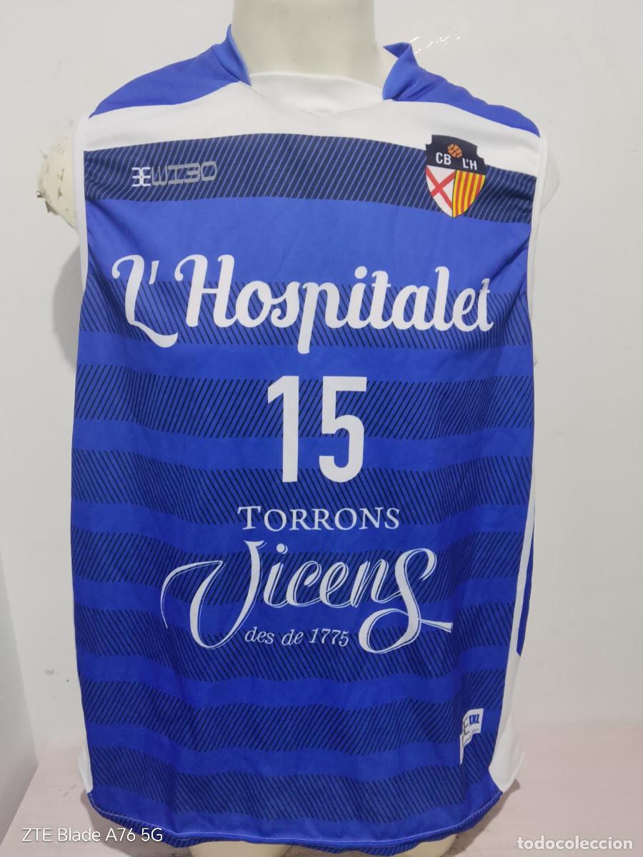 Colecionismo desportivo: CB Hospitalet LIGA basquet camiseta basketball basket shirt xxl 62x88cts