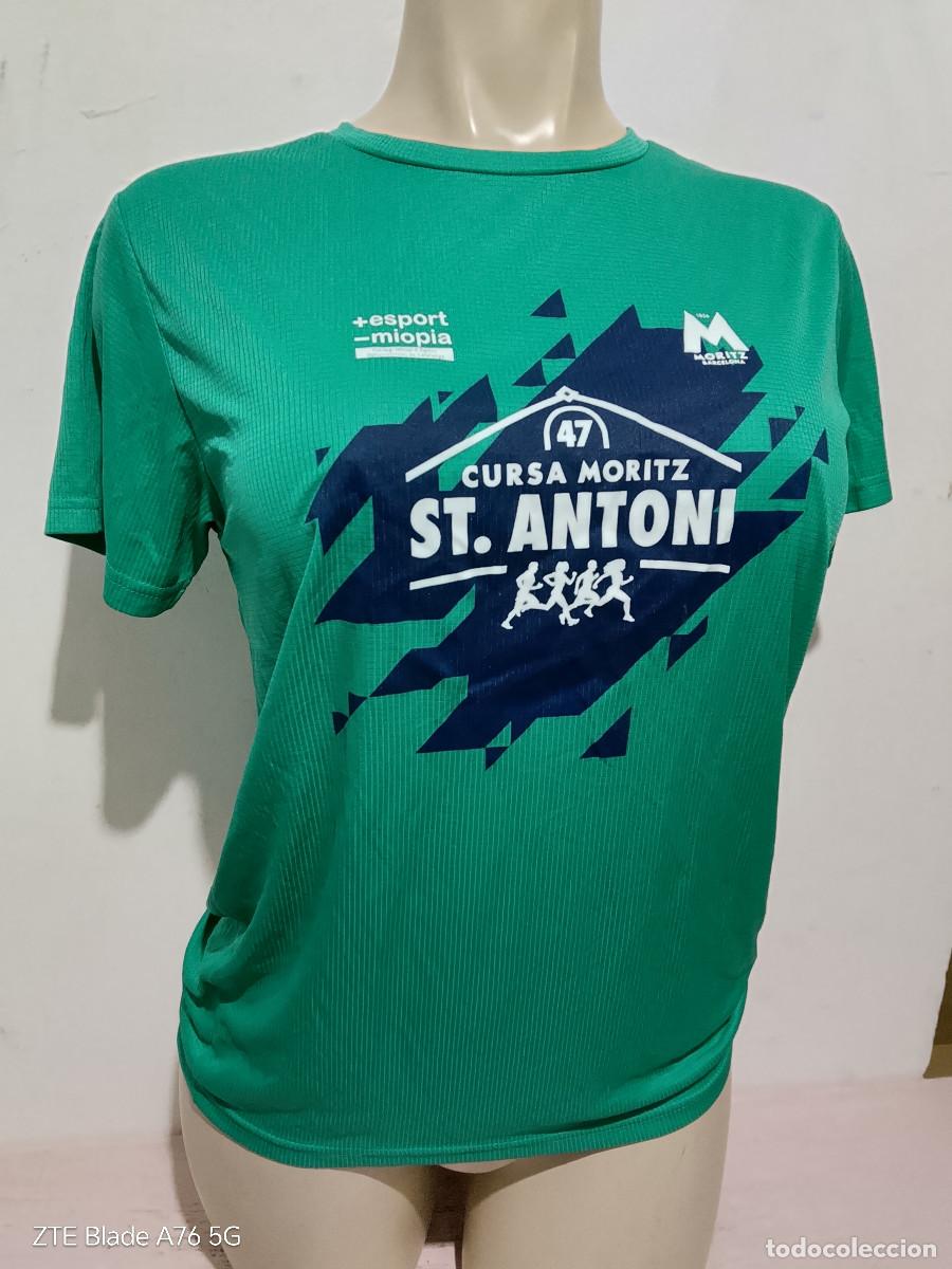 Sammelleidenschaft Sport: Cursa Moritz St. Antoni de Barcelona marathon running chica mujer girl woman shirt camiseta s 50cts