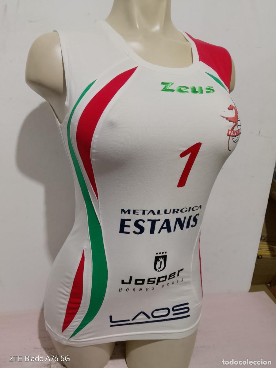 Sammelleidenschaft Sport: Voley Ciutat Cide Palma de Mallorca voleibol volleyball camiseta shirt L 42x65 Superliga femenina