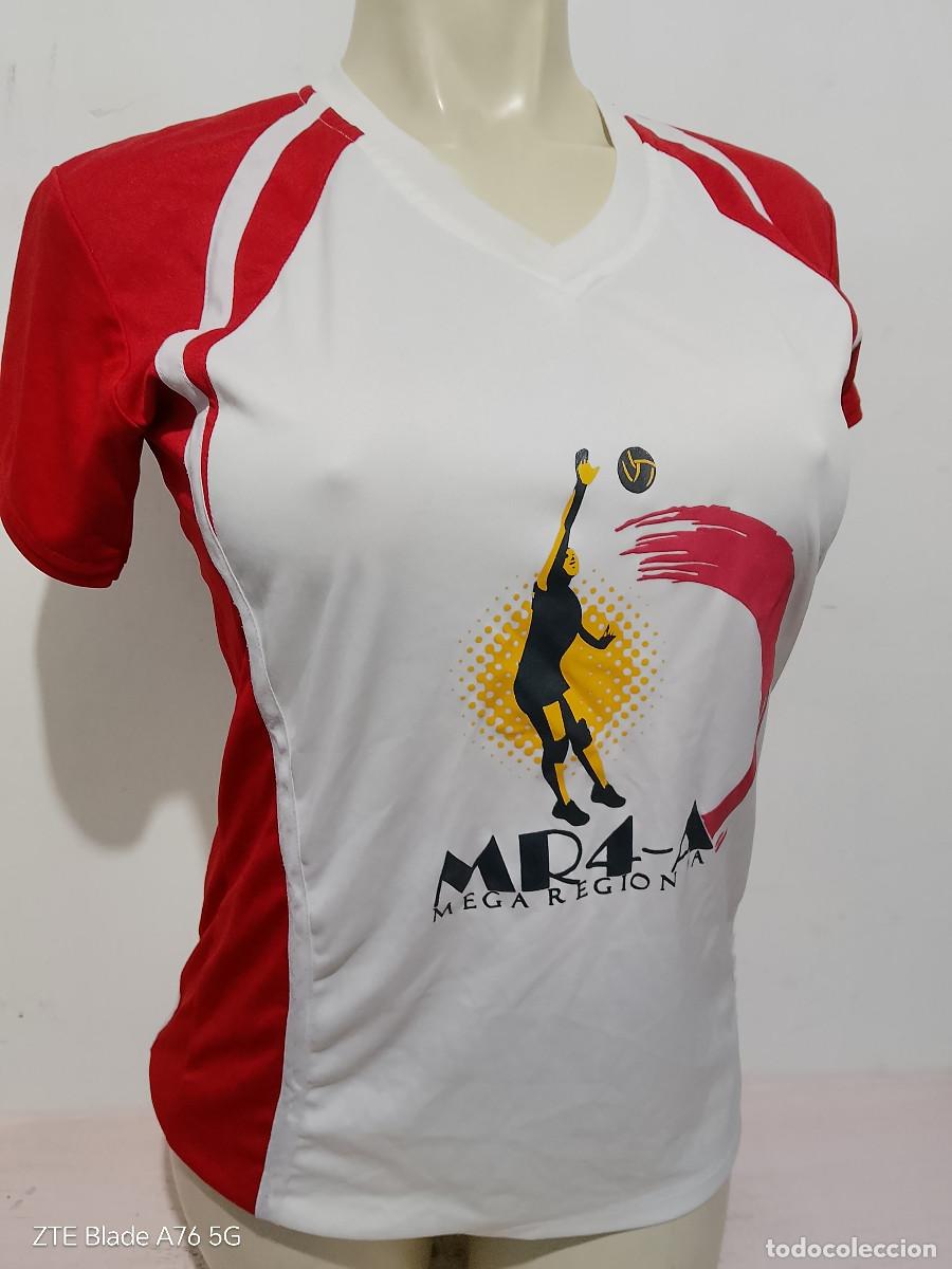 Collezionismo sportivo: MR4-A MEGA REGION voleyball voleibol camiseta shirt chica mujer girl woman L 50cts