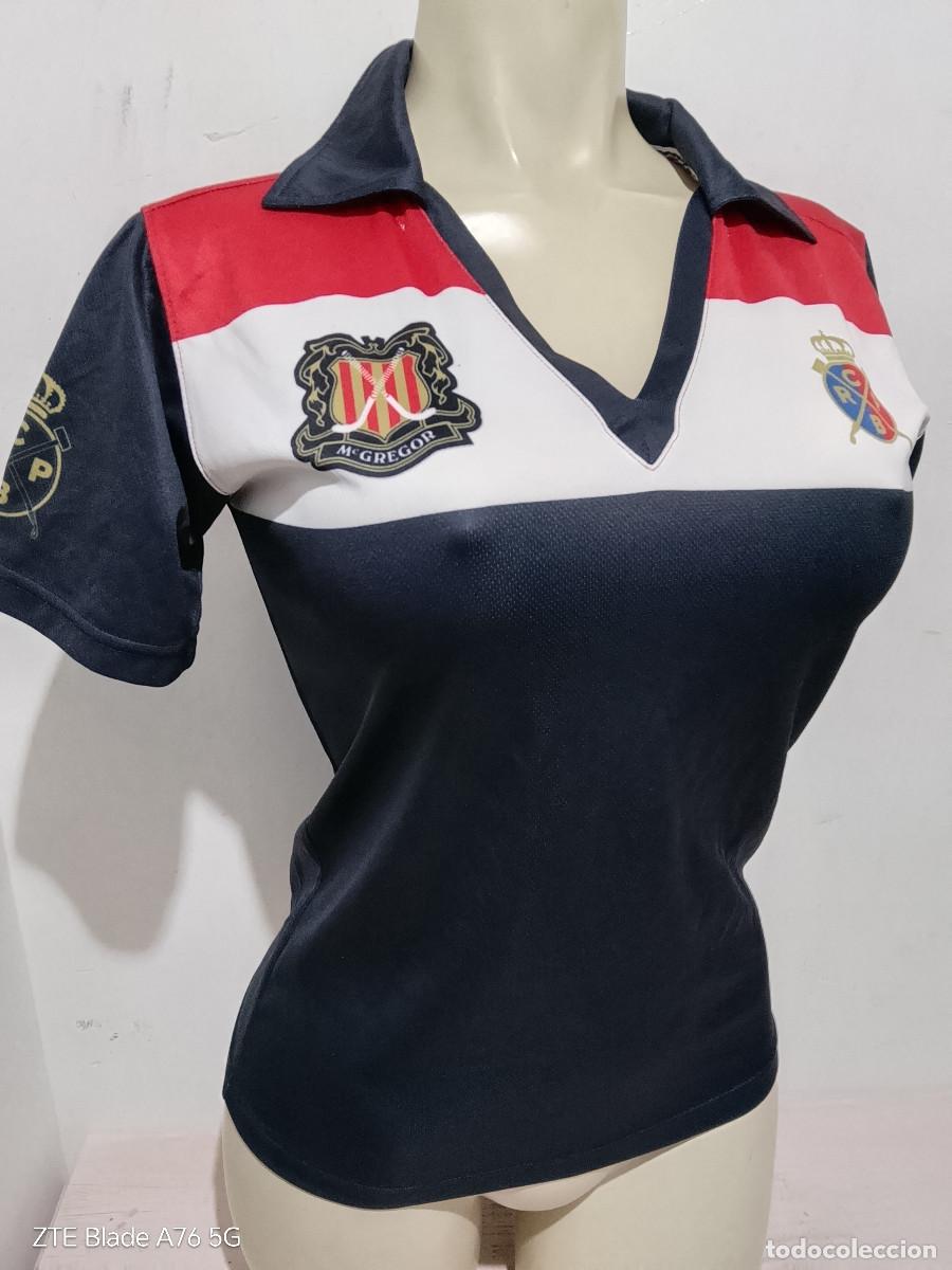 Sports collectibles: Real Club de Polo Barcelona McGregor shirt camiseta polo chica mujer girl woman M 50cts Pi&ntilde;eiro
